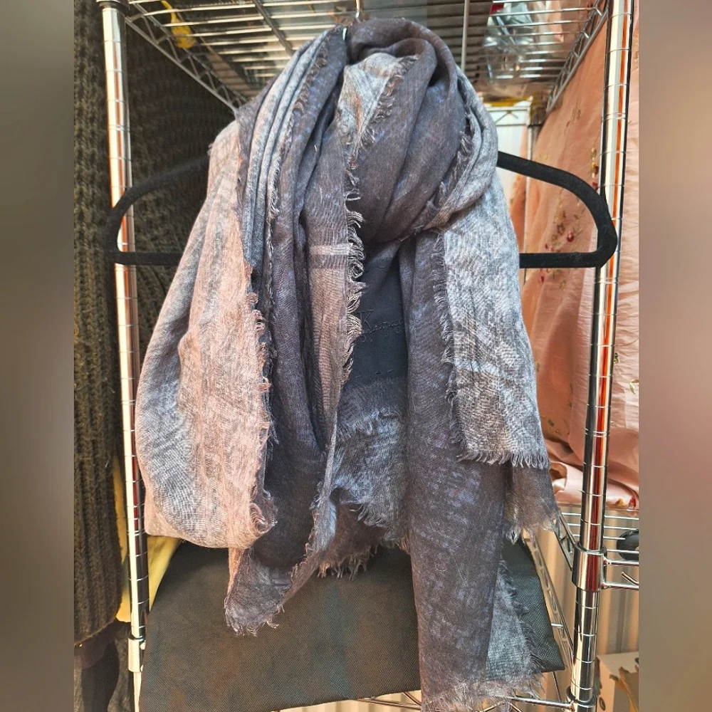 KRISTENSEN DU NORD | Black/Grey Shawl